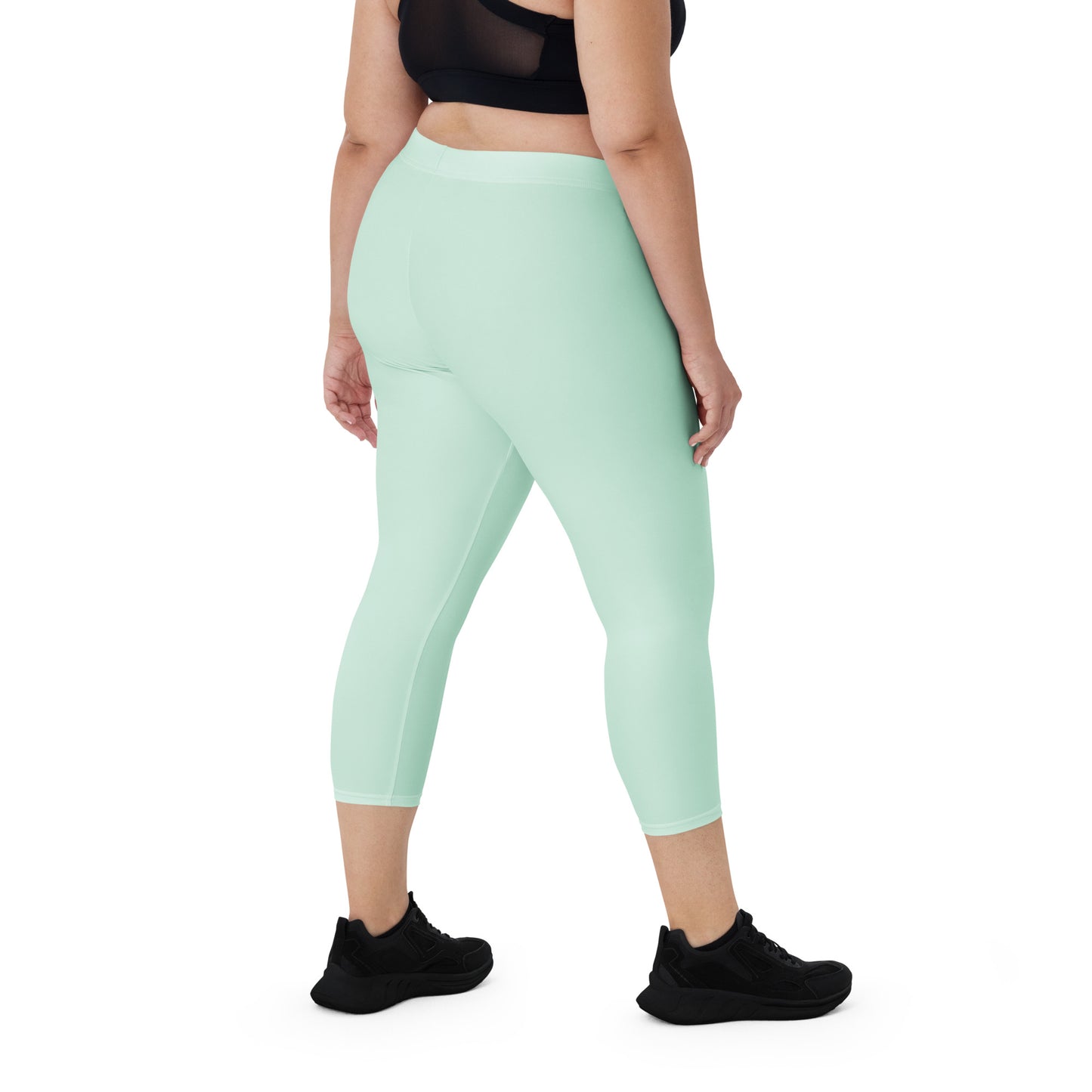 Dewdrop Dream FLAKOUT Sport Women's Capri Leggings - FLAKOUT