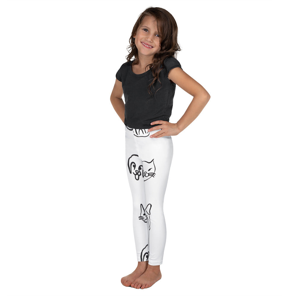 Girl's Leggings Cute Animals - FLAKOUT