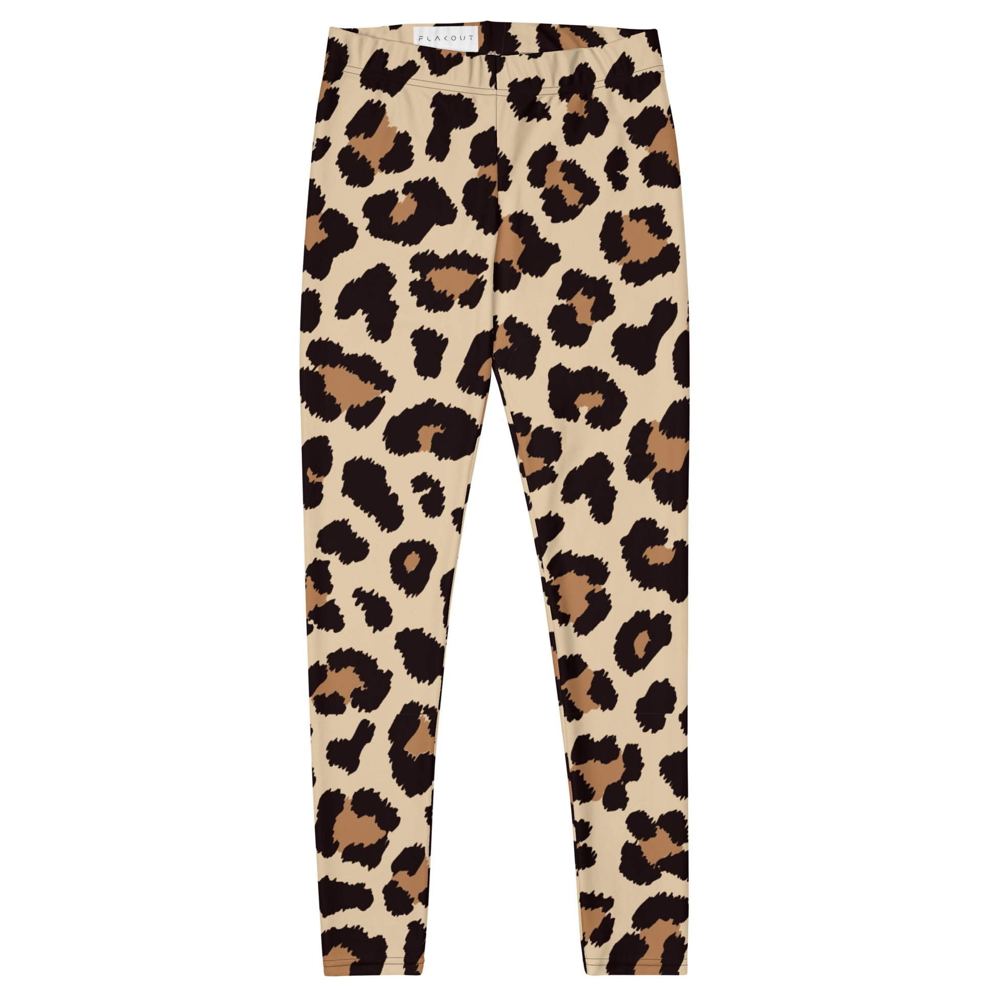 Leopar Chic Feline Women's Leggings - FLAKOUT