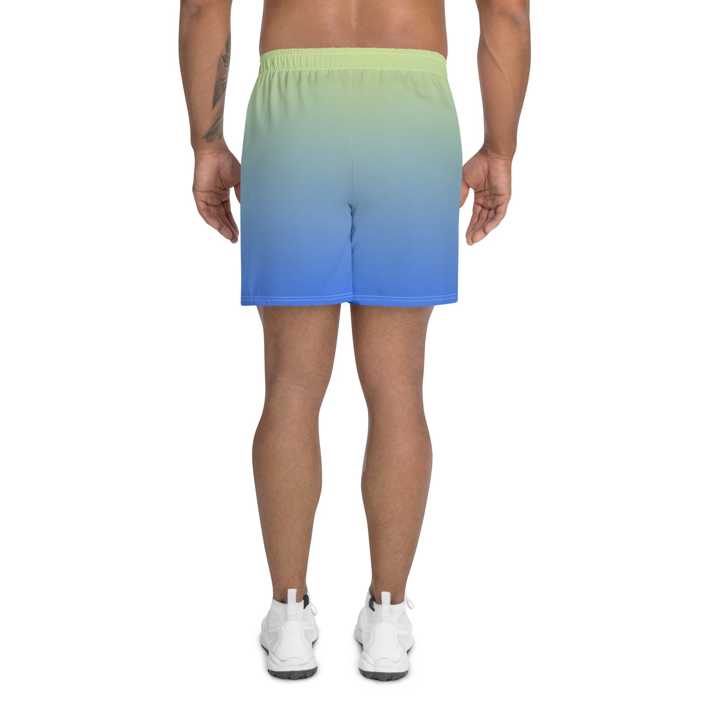 Cerulean Skyline Men's Recycled Shorts - FLAKOUT