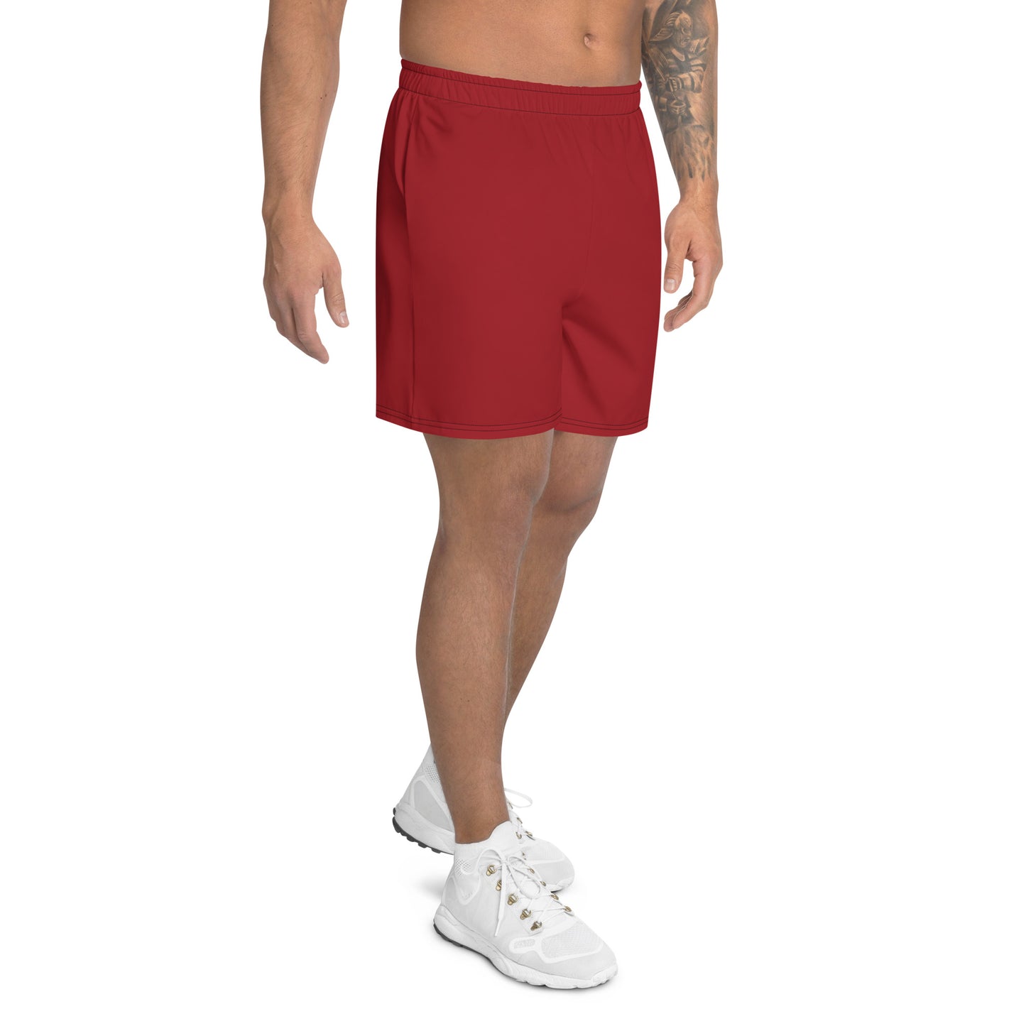 FLAKOUT Sport Firebrick Men's Recycled Athletic Shorts - FLAKOUT