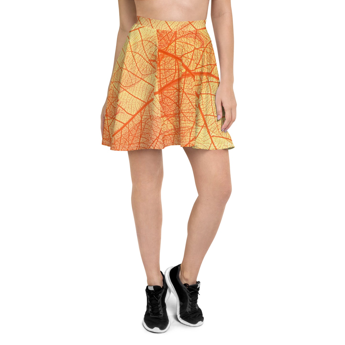 Vermilion Wisps Women's Skater Skirt - FLAKOUT