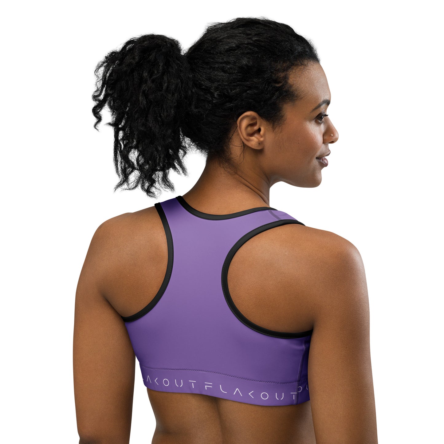 Lavender Ensemble Women's Sports Performance Bra - FLAKOUT