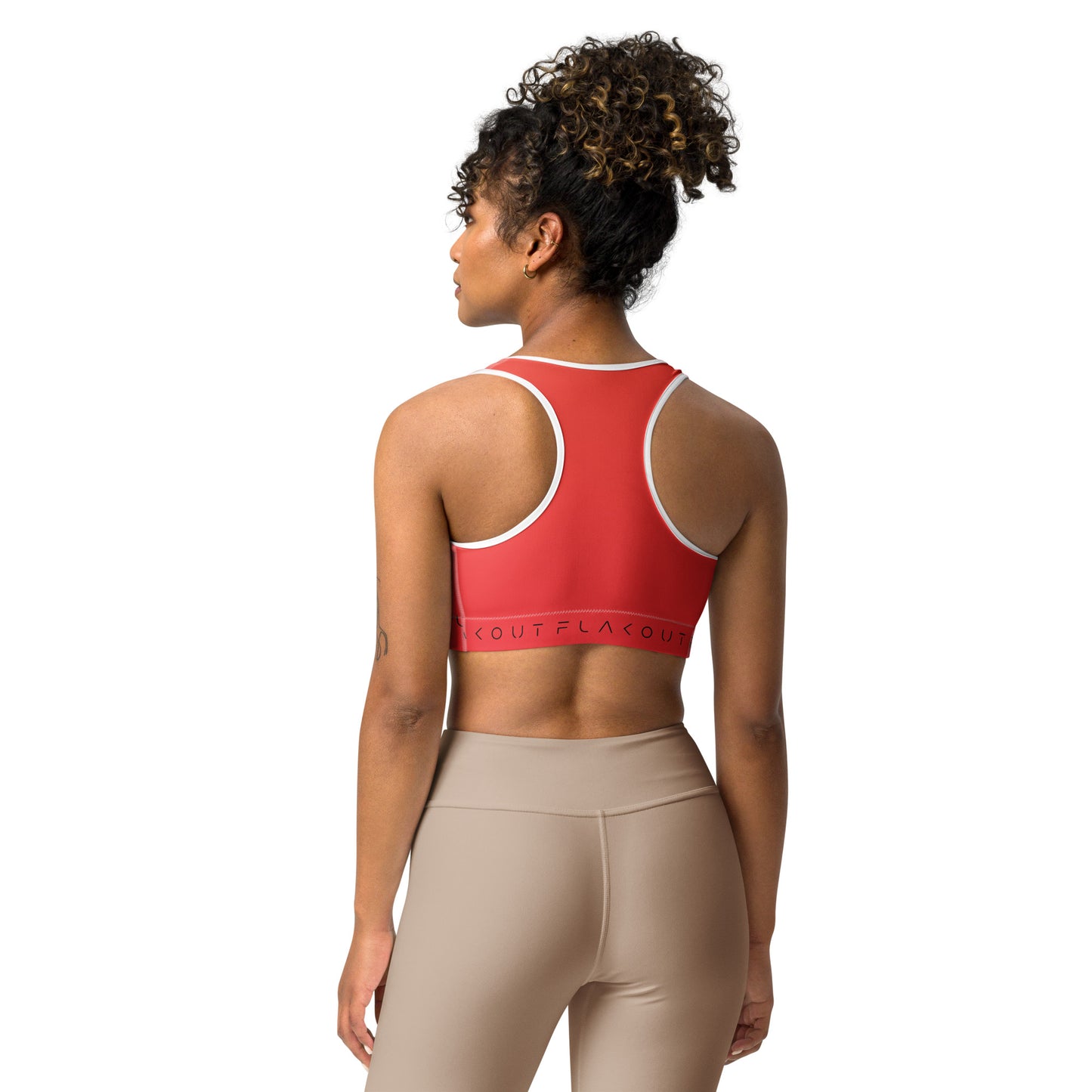 Sunset Shimmer Women's Sports Performance Bra - FLAKOUT