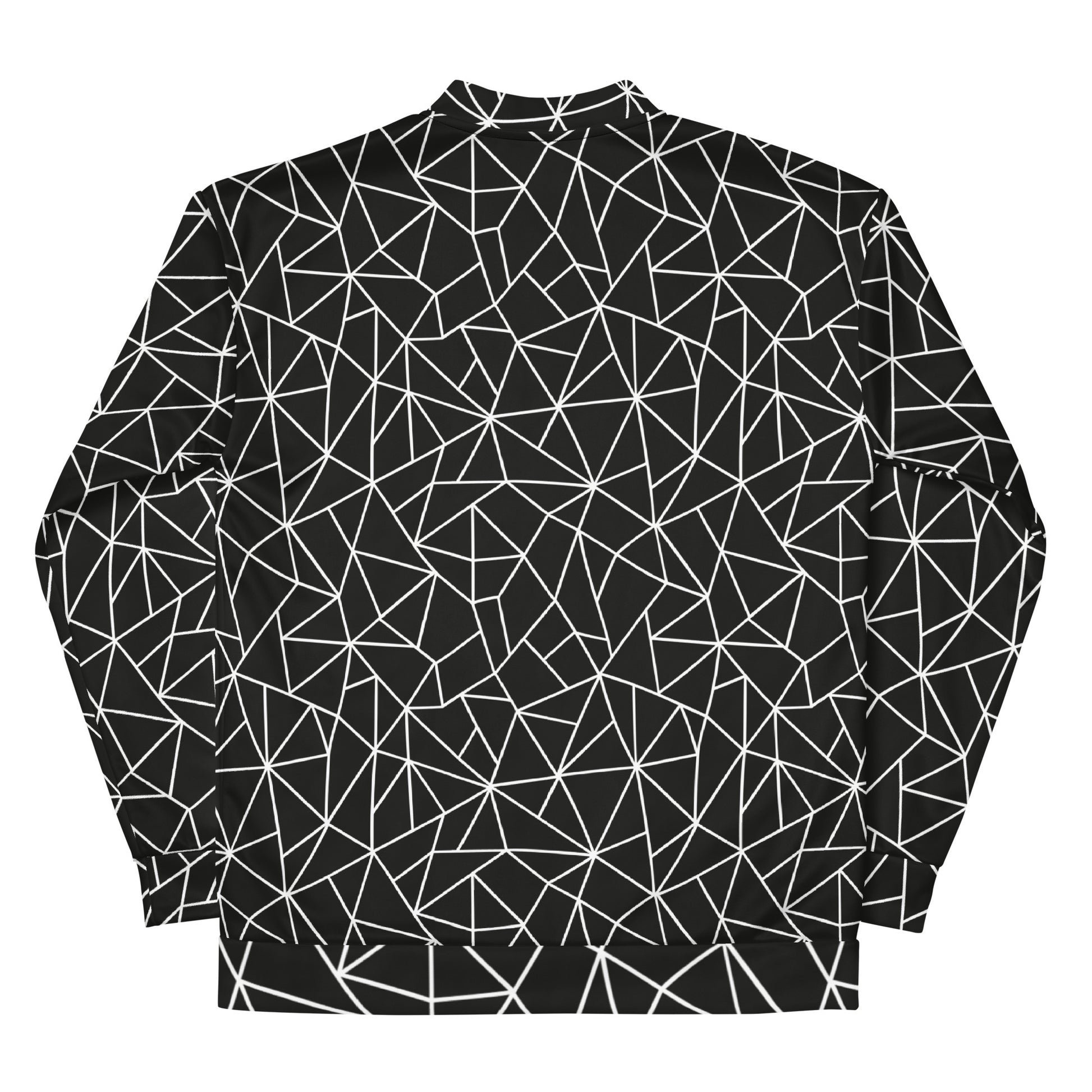 Angular Allure Men's Bomber Jacket - FLAKOUT