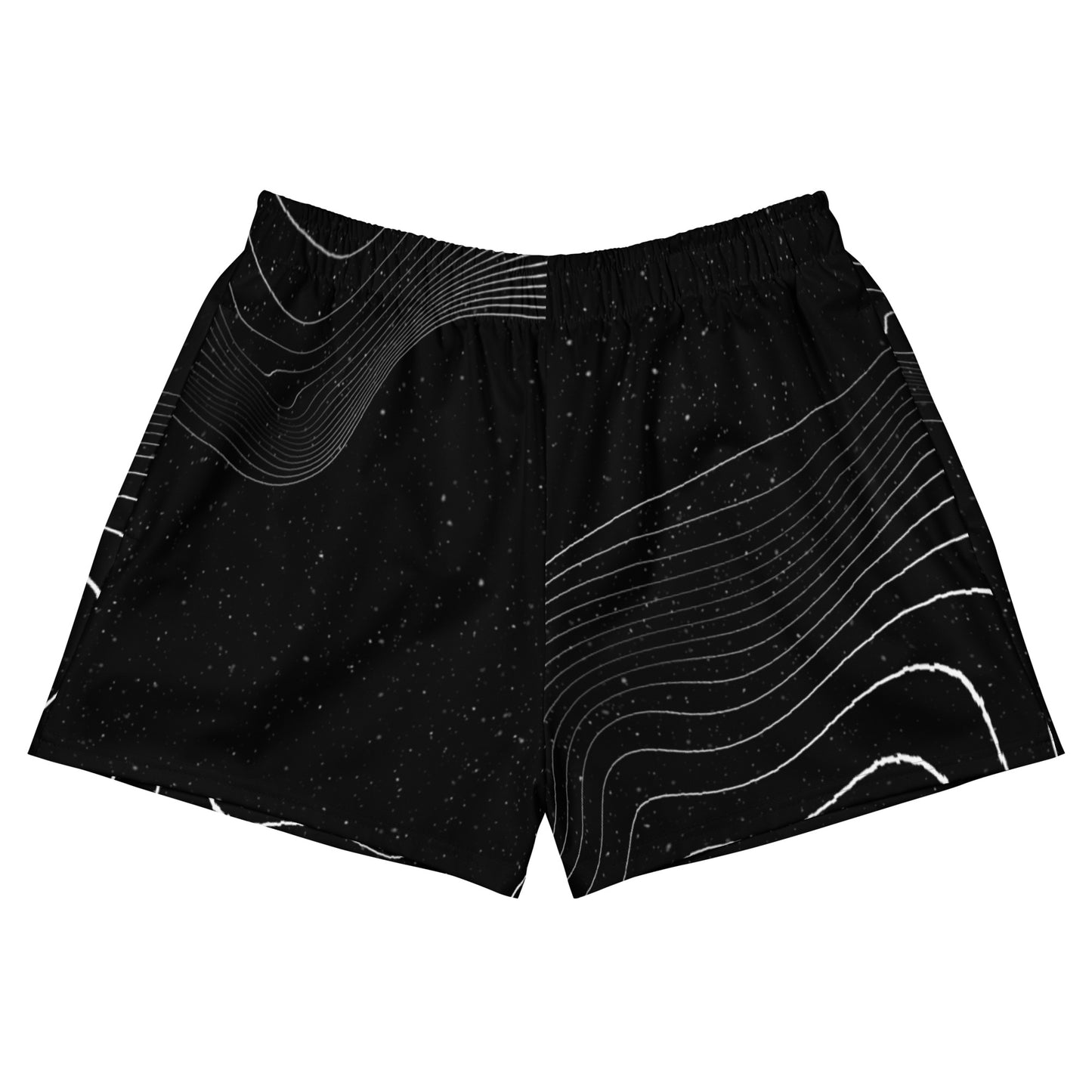 Noir Stripes Athletic Shorts - FLAKOUT