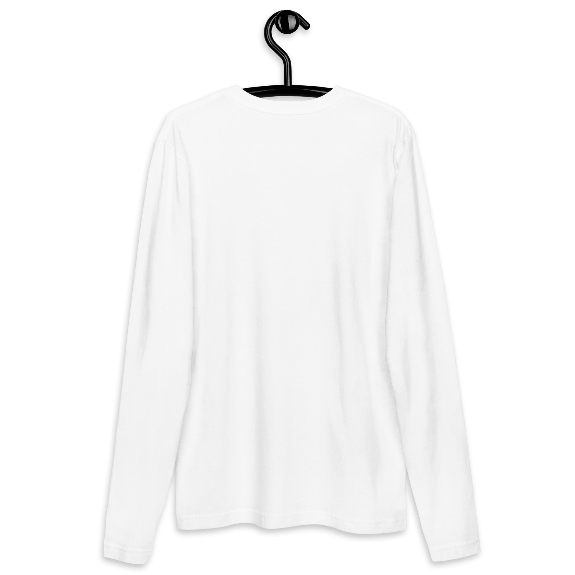 Zen Blossom Long Sleeve Fitted Crew Neck Tee - FLAKOUT