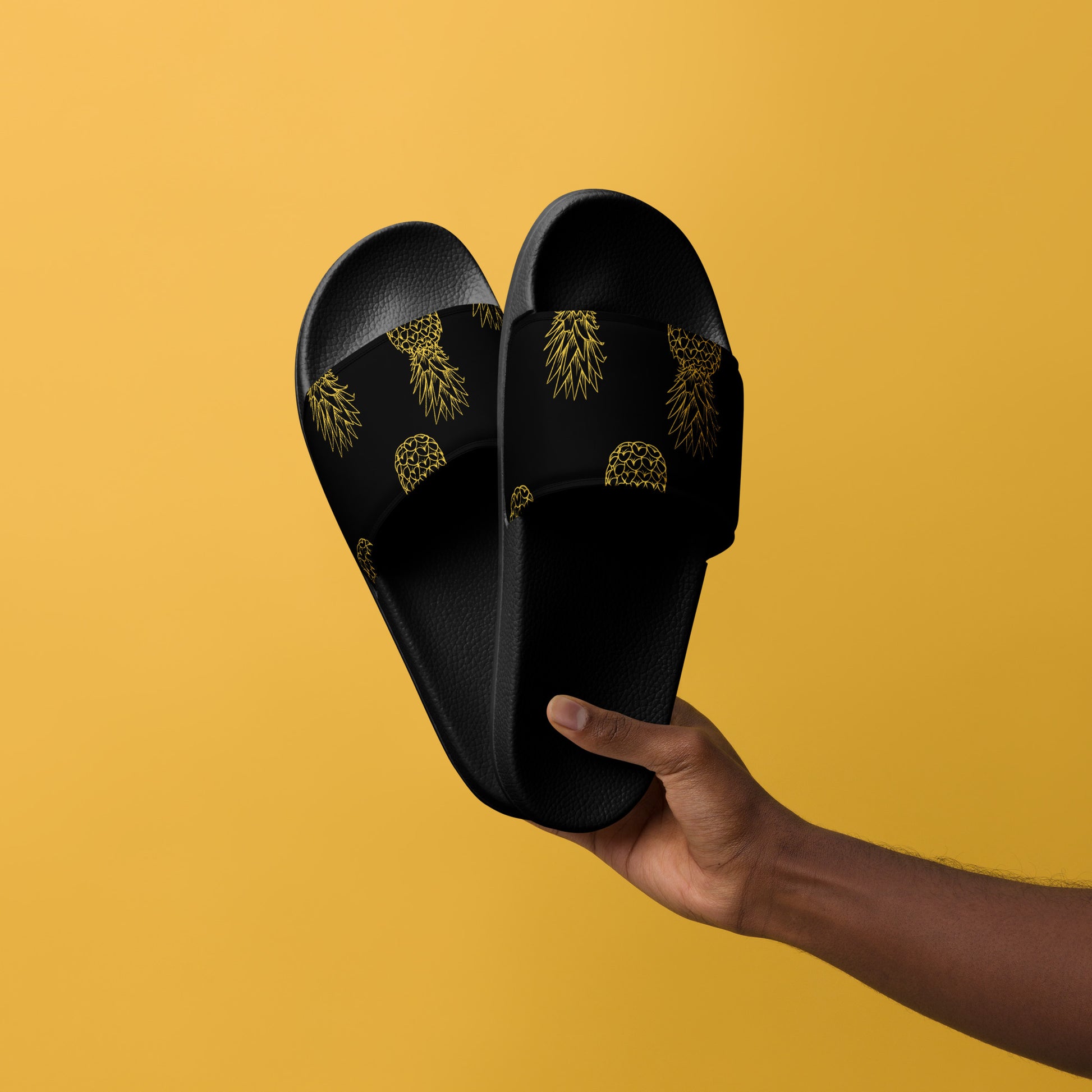 Pineapple Bliss Men’s Slides - FLAKOUT