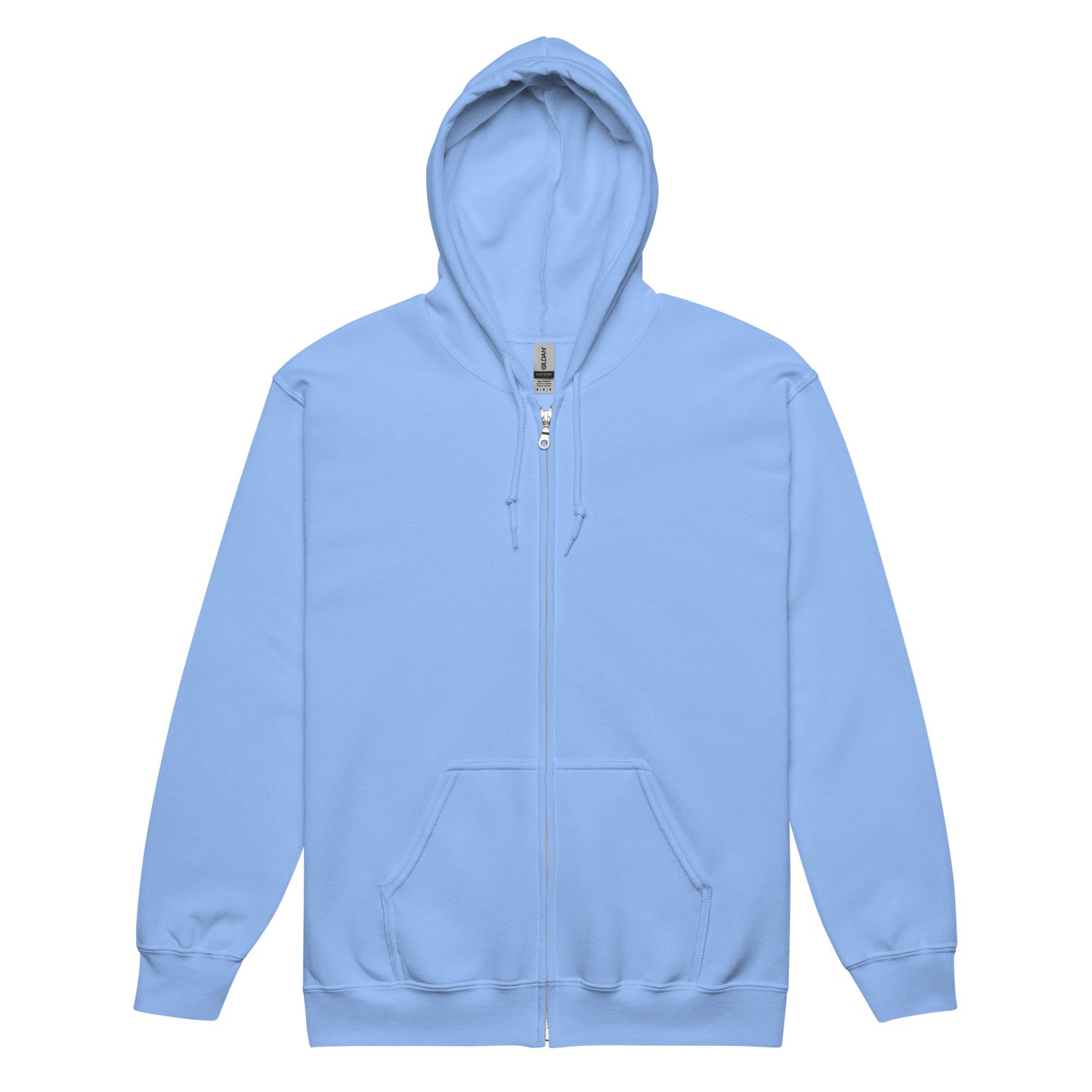 Ornate Embellisik Heavy Harmony Fusion Zip Hoodie - Carolina Blue - FLAKOUT