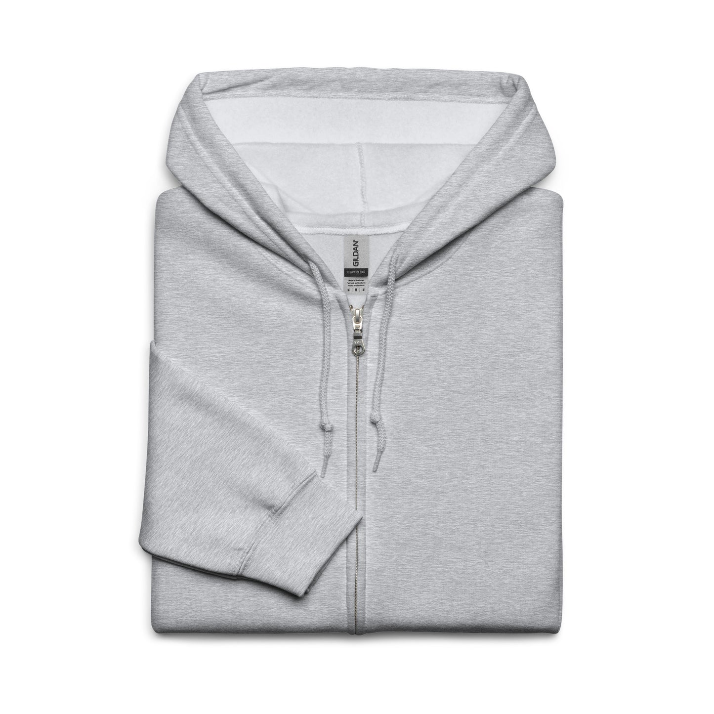 Sweet Talker Kiss Me Heavy Harmony Fusion Zip Hoodie - Sport Grey - FLAKOUT