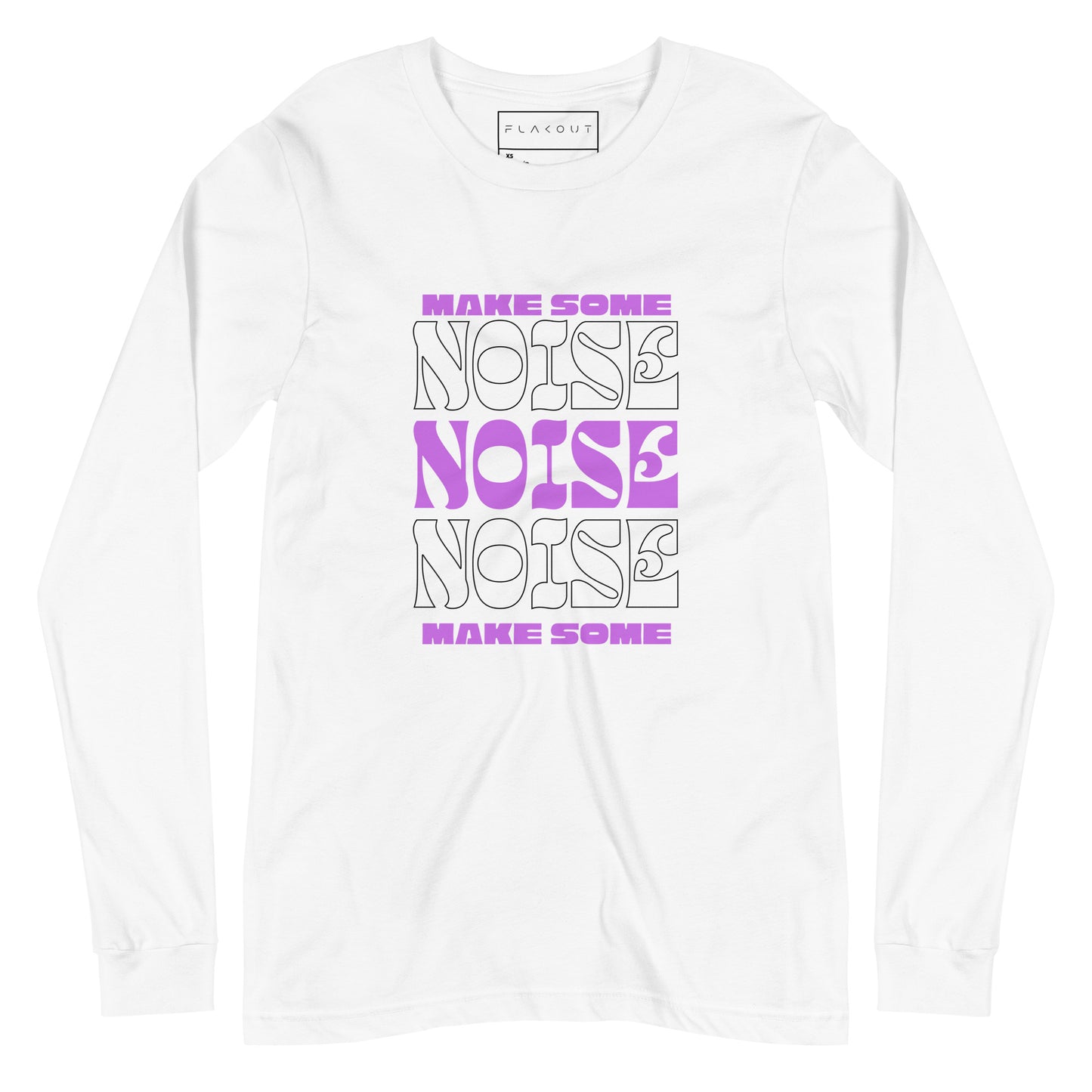 Resonance Make Some Noise Swagger Long Sleeve Tee - FLAKOUT