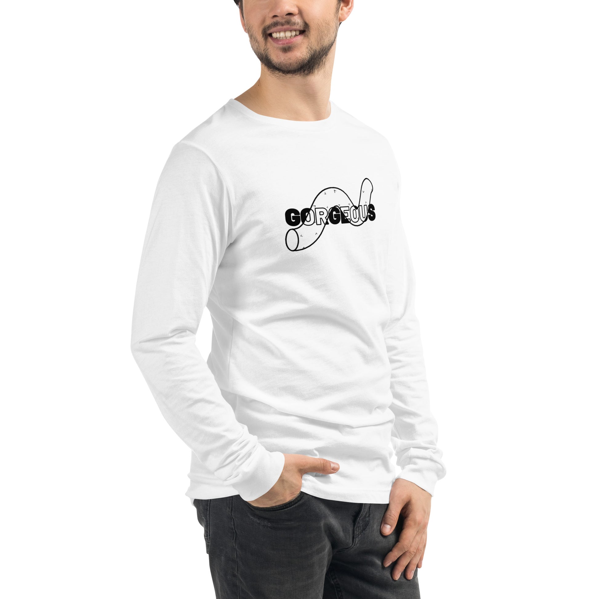 Gorgeous Opulent Allure Long Sleeve Tee - FLAKOUT