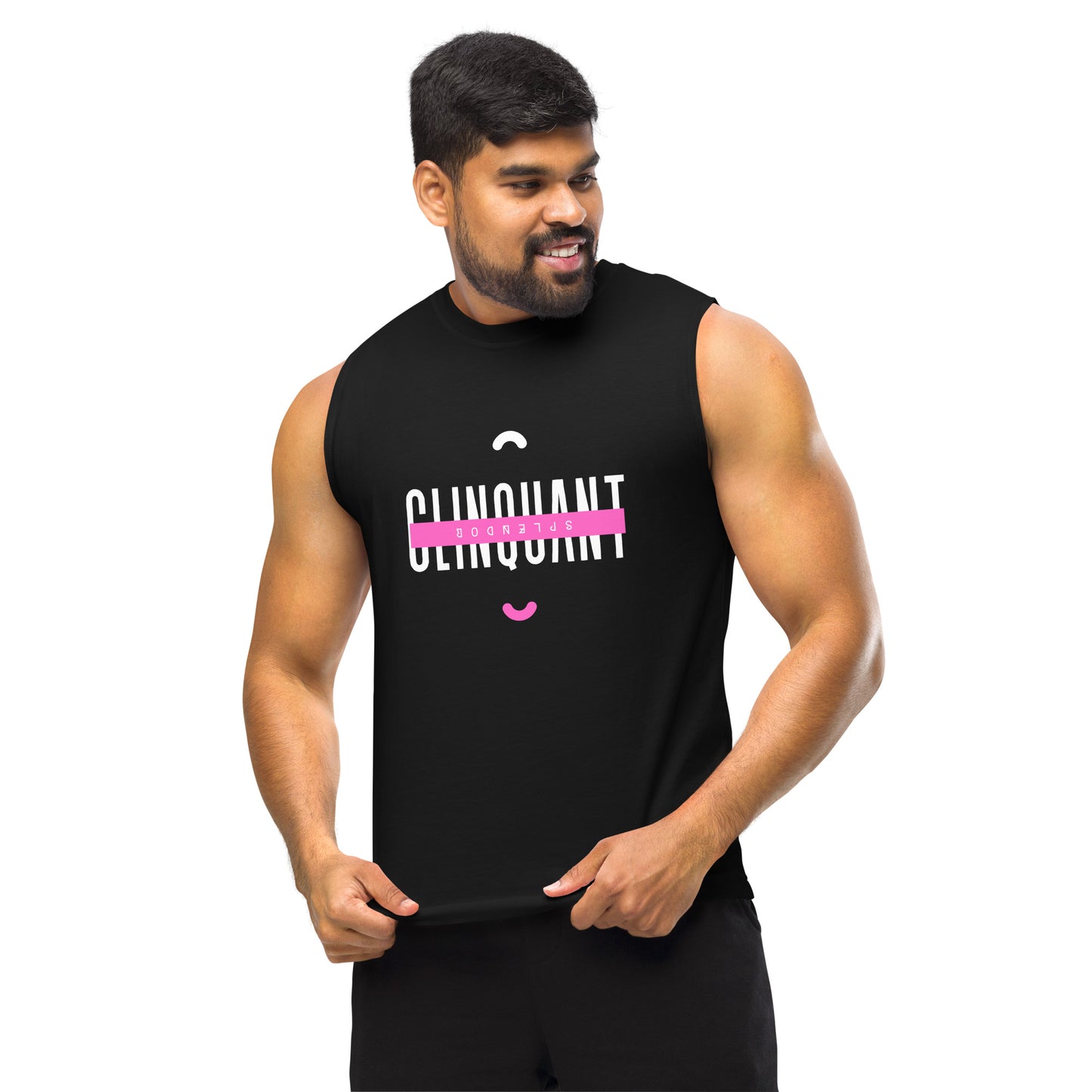 Clinquant Glam Muscle Shirt - FLAKOUT