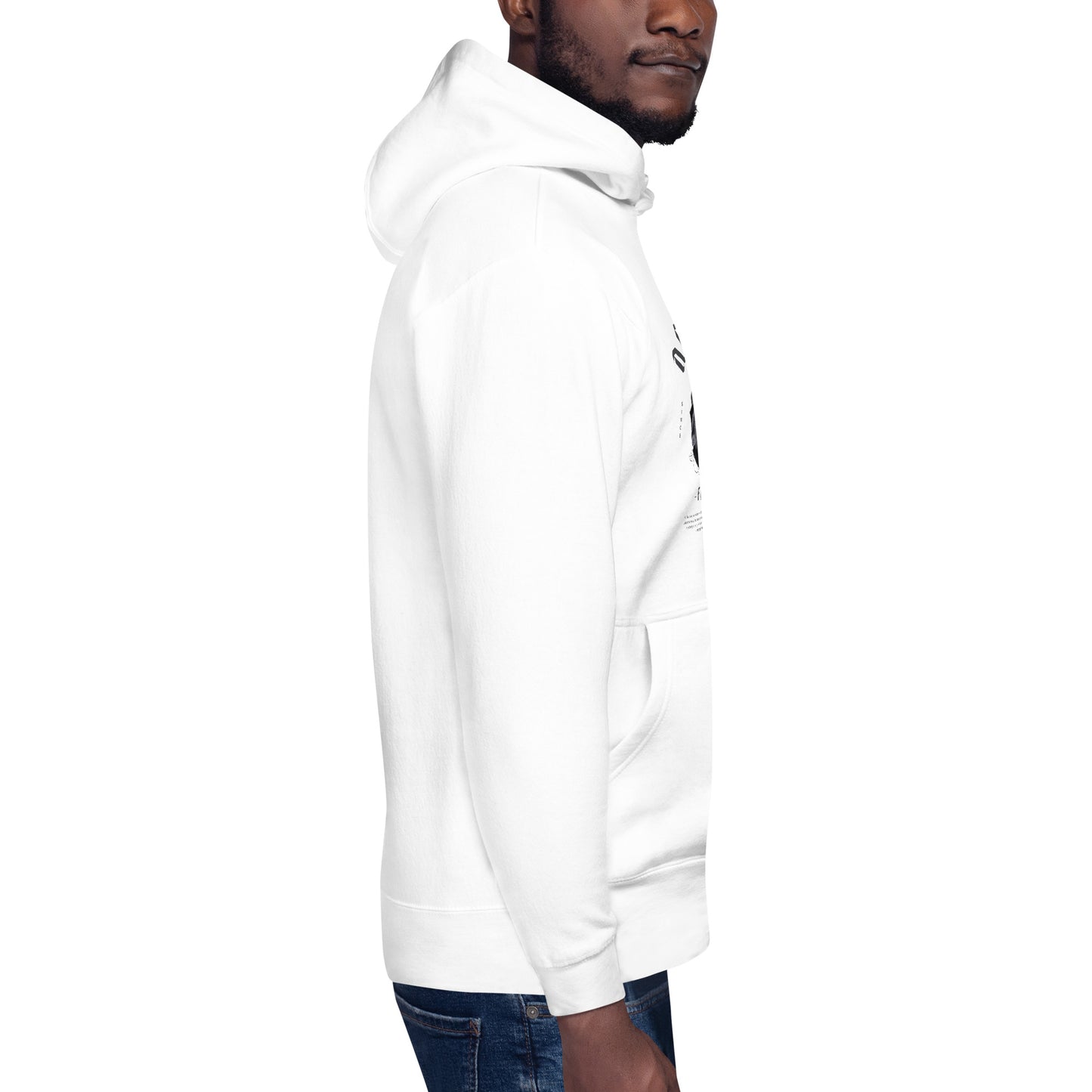 Noir Blossom Unisex Hoodie - FLAKOUT