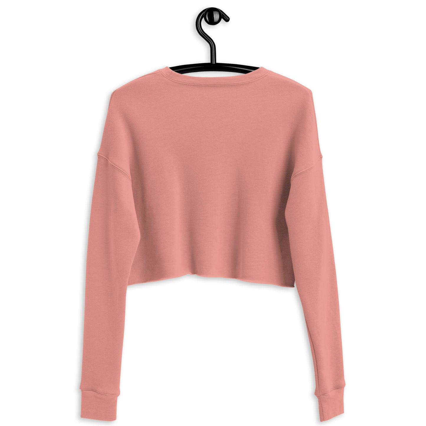 Astronaut Women's Crop Sweatshirt - Mauve - FLAKOUT