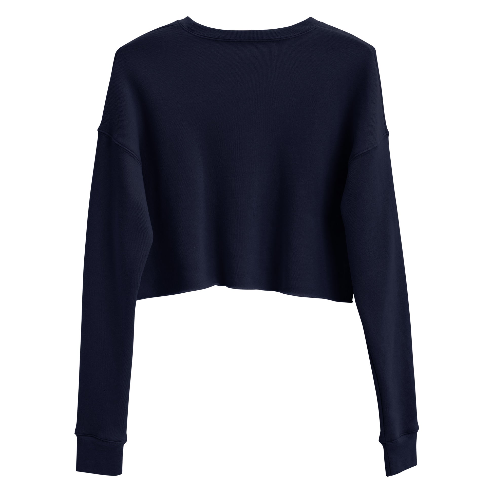 Nebuluxe Brilliance Women's Crop Sweatshirt - Navy - FLAKOUT