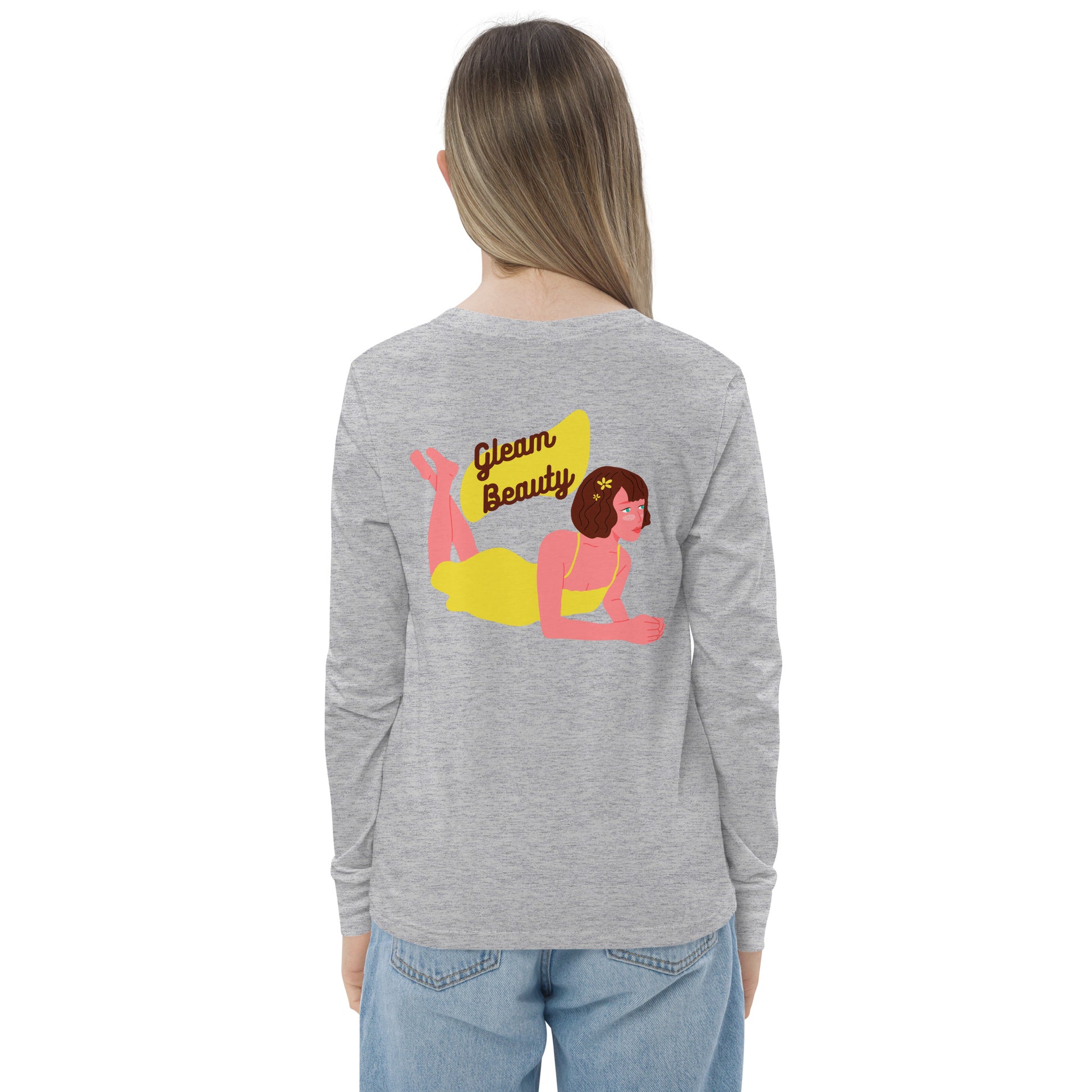 Gleam Beauty Girl's Long Sleeve Tee - FLAKOUT