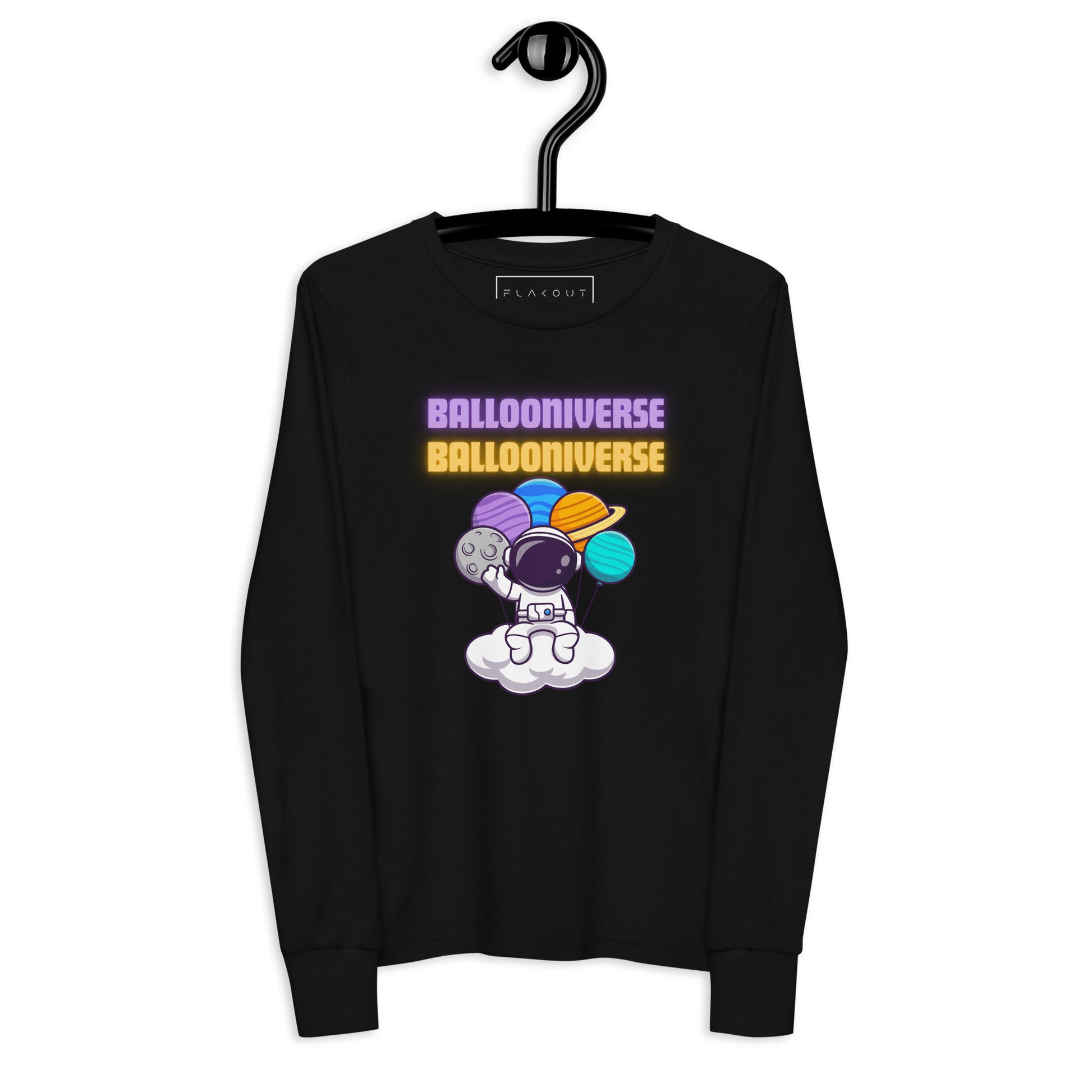 Ballooniverse Unisex Kid's Long Sleeve Tee - FLAKOUT