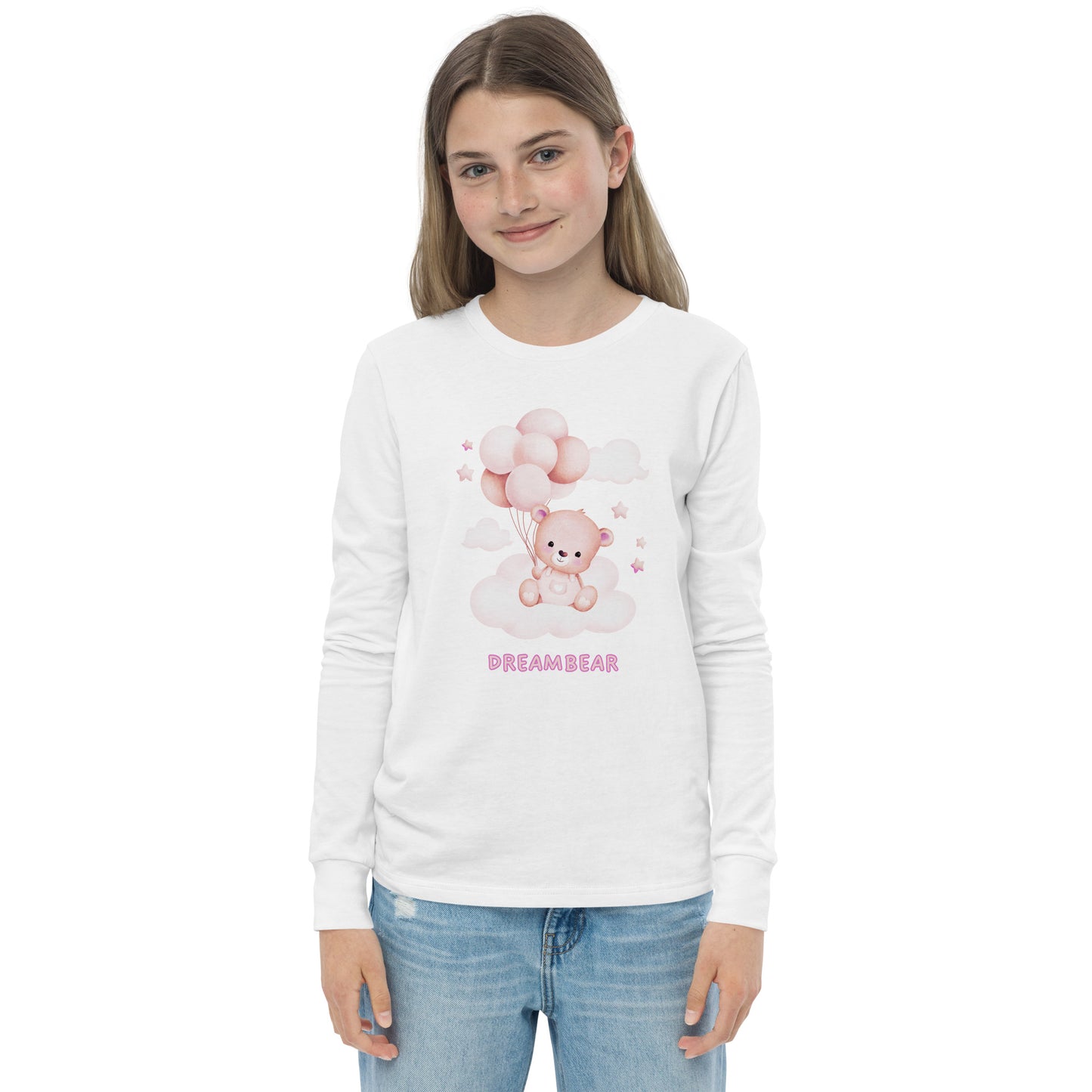 Dreambear Girl's Long Sleeve Tee - FLAKOUT