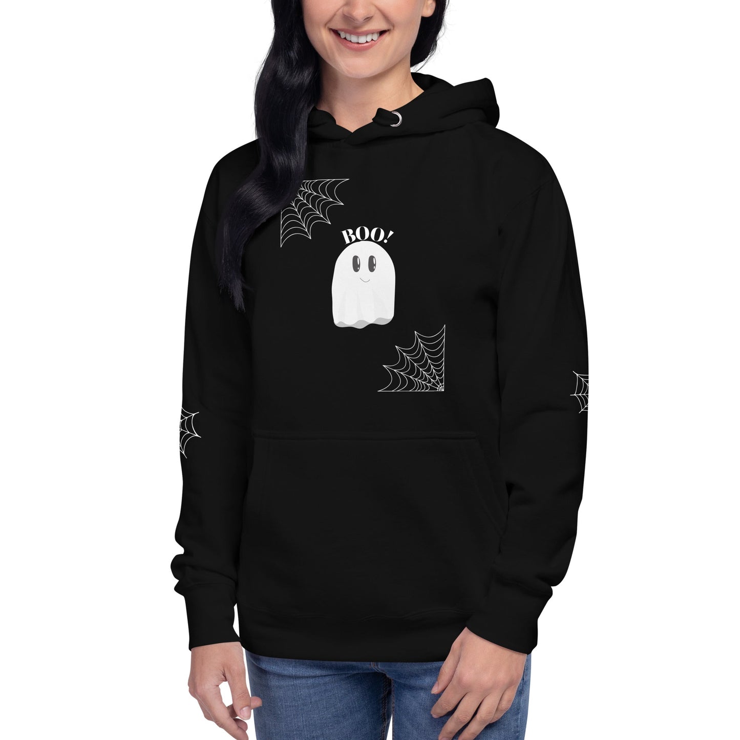 Women's Hoodie Cute Ghost - FLAKOUT