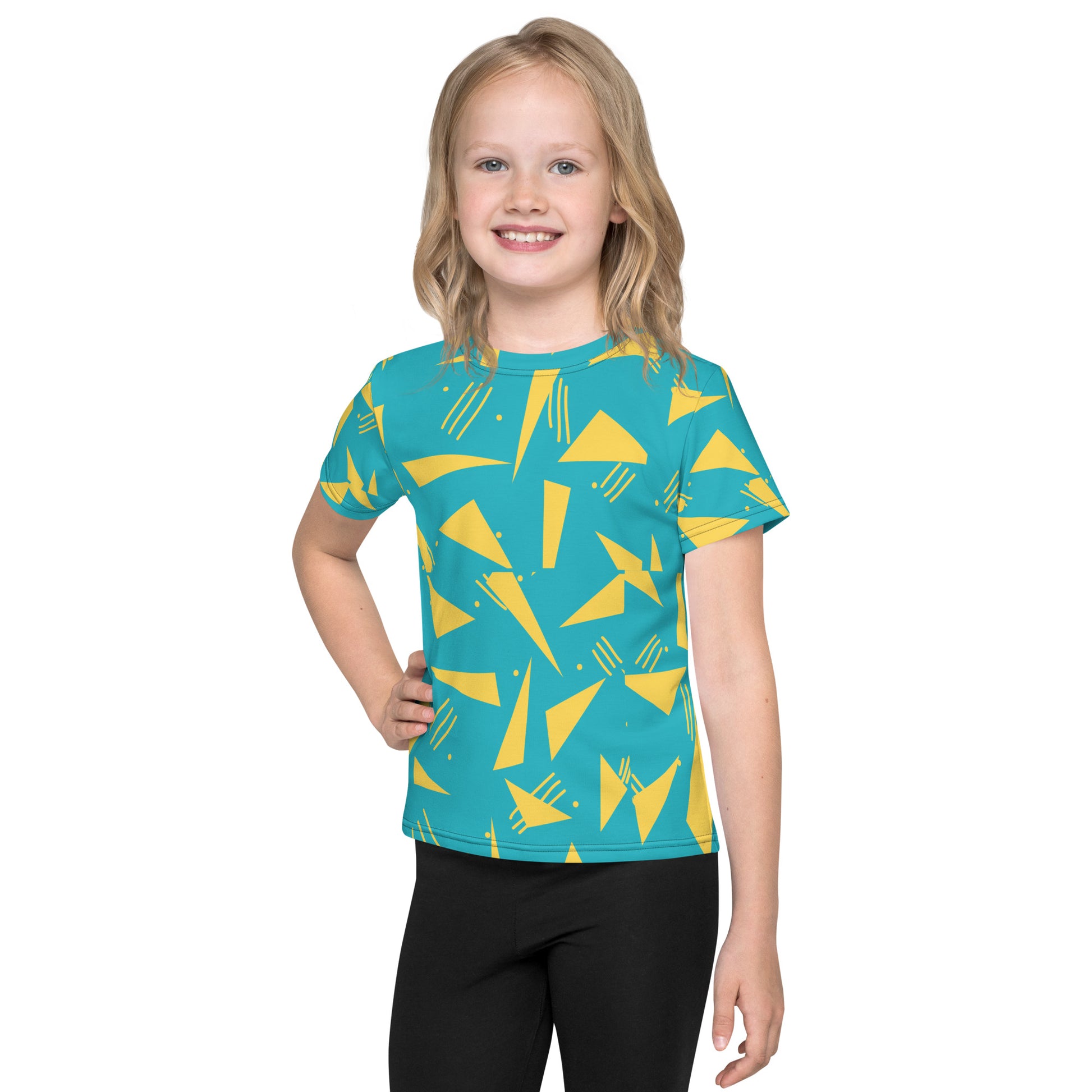 Kid's T-shirt Triangles - FLAKOUT